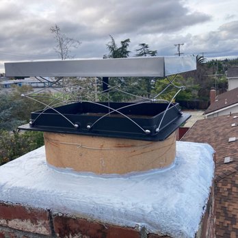 Expert Fireplaces Sweep inc. - New cap for one of the chimley! - Fireplace Services Near Me - Hayward, California Expert Fireplaces Sweep inc. - New cap for one of the chimley! - Fireplace Services Near Me - Hayward, California