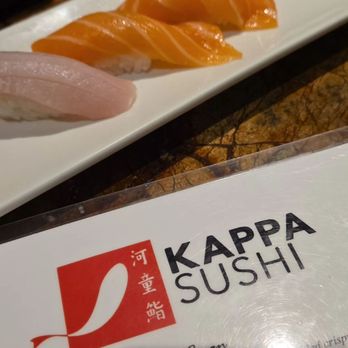Kappa Sushi - Salmon belly n Yellowtail belly - Japanese Near Me - San Diego, California Kappa Sushi - Salmon belly n Yellowtail belly - Japanese Near Me - San Diego, California