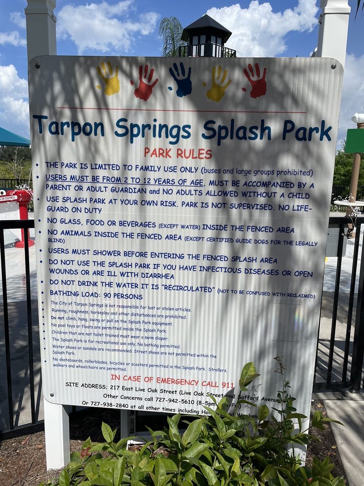 Tarpon Spring Splash Park Image