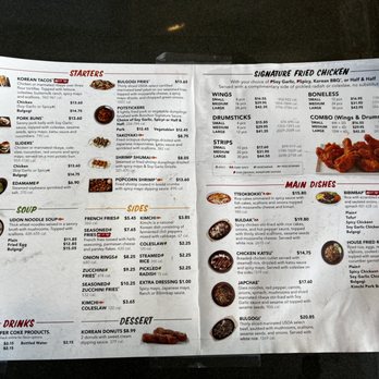 Bonchon South San Francisco - Menu - Chicken Wings Near Me - South San Francisco, California Bonchon South San Francisco - Menu - Chicken Wings Near Me - South San Francisco, California