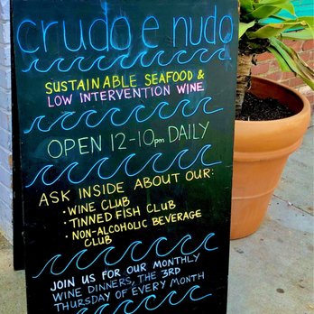 Crudo e Nudo - Seafood Near Me - Santa Monica, California
