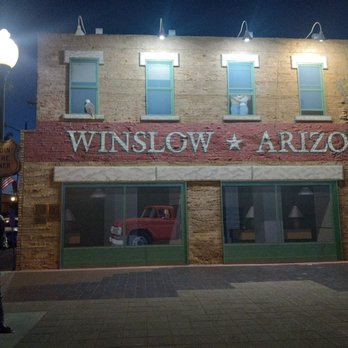 Standin' on the Corner Park - Standing on the Corner in Winslow, route 66 - Landmarks & Historical Buildings Near Me - Winslow, Arizona Standin' on the Corner Park - Standing on the Corner in Winslow, route 66 - Landmarks & Historical Buildings Near Me - Winslow, Arizona