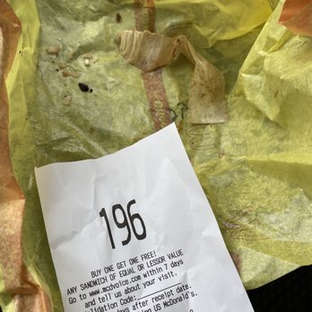 McDonald's - Cheeseburger wrapper with the piece of paper that I found in the burger. - Fast Food Near Me - Sandy, Oregon McDonald's - Cheeseburger wrapper with the piece of paper that I found in the burger. - Fast Food Near Me - Sandy, Oregon