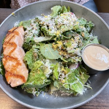 O Sea - Tijuana Caesar salad with salmon - Seafood Near Me - Orange, California O Sea - Tijuana Caesar salad with salmon - Seafood Near Me - Orange, California