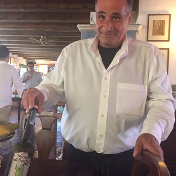 Da Giovannino - One of our lovely servers - Seafood Near Me - Porto Rotondo, OT