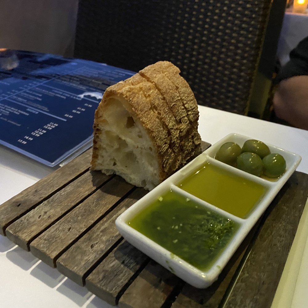 Mare - Bread with olive oil - Seafood Near Me - Boston, Massachusetts