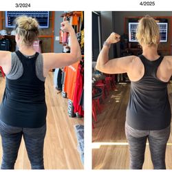 HOTWORX - Belmont, CA - El Camino Real - One year progress! Not bad