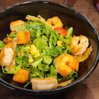 Matchbox - Shrimp and Roasted Corn salad - Pizza Near Me - Rockville, Maryland Matchbox - Shrimp and Roasted Corn salad - Pizza Near Me - Rockville, Maryland