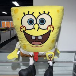 Sarasota Toy Museum - SpongeBob patiently waiting for his placement in the museum!