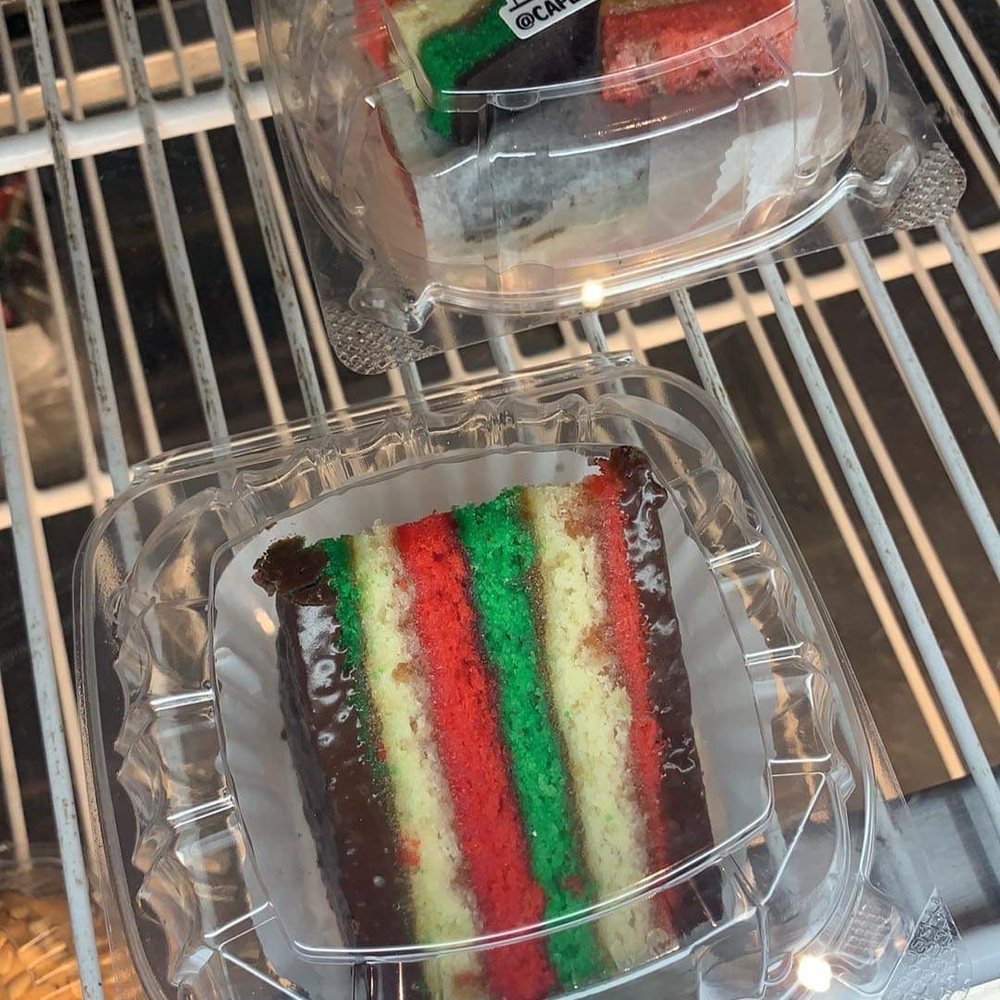Cafe Belle - Rainbow cookie cake - Cafes Near Me - New York, New York