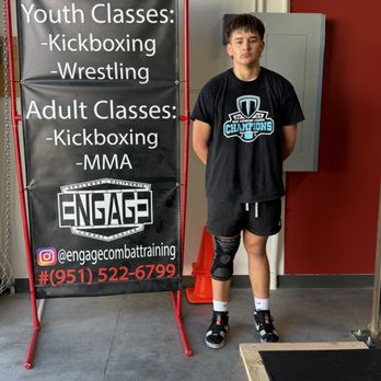 Engage Combat Training - Winner of the contest, Rafael gets a free month at Engage - Muay Thai Near Me - Redlands, California Engage Combat Training - Winner of the contest, Rafael gets a free month at Engage - Muay Thai Near Me - Redlands, California