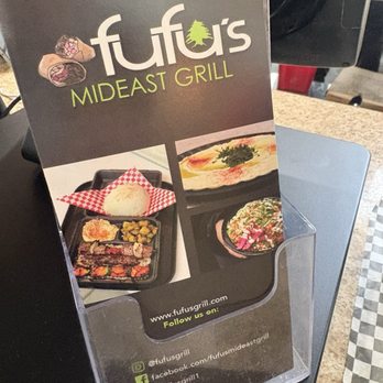 Fufu's - Sign - Mediterranean Near Me - Redlands, California