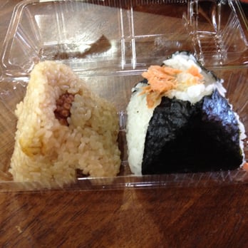 Omusubi Gonbei - Octopus and salmon balls - Japanese Near Me - Edgewater, New Jersey Omusubi Gonbei - Octopus and salmon balls - Japanese Near Me - Edgewater, New Jersey