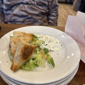 Troy - spinach wrap is so bomb with it's like a yogurt. It's so good.10/10 - Mediterranean Near Me - Martinez, California