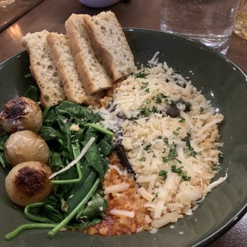 Oaken Bistro Bar - Grilled Eggplant Parmesan - New American Near Me - Lake Forest, Illinois