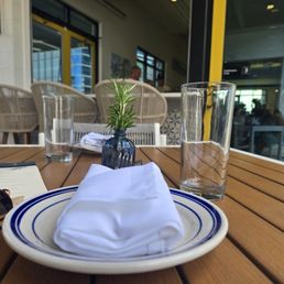 Outdoor seating