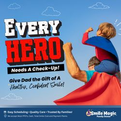Smile Magic of Corpus Christi South Staples - Because even heroes need a check-up  Schedule today!