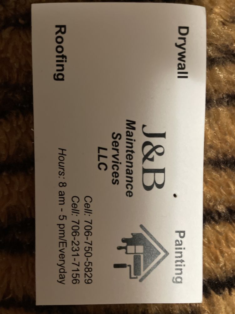 Slide of J&B Maintenance Service