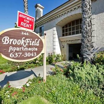 Brookfield Apartments - Brookfield Apartments, complex front entrance - Apartments Near Me - Orange, California