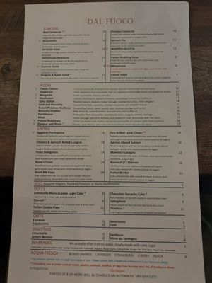 DAL FUOCO - Updated February 2026 - 18 Reviews - 10435 Clifton Blvd ...