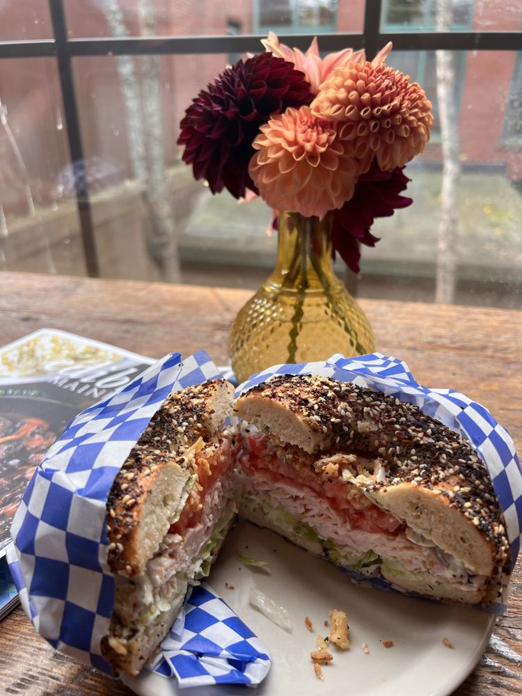 DUTCHMAN’S WOOD FIRED BAGELS 14 Photos & 13 Reviews 14 Maine St