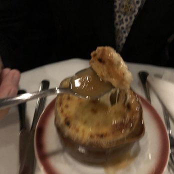Le Rivage - French onion soup - yum - French Near Me - New York, New York