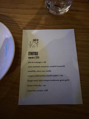 Menu photo 4 Mijoté San Francisco, CA Menu photo 4 Mijoté San Francisco, CA