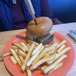 Dick's Wings & Grill - St. Augustine - Burger and fries