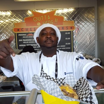 Outta Here Cheesesteaks - Jamal was the man! Great service And a delicious cheezesteak! We were lucky enough to get the last one!! - Sandwiches Near Me - San Francisco, California Outta Here Cheesesteaks - Jamal was the man! Great service And a delicious cheezesteak! We were lucky enough to get the last one!! - Sandwiches Near Me - San Francisco, California
