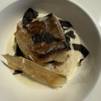 Bernini Honolulu - Roasted Butterfish with potato purée and Truffles - Italian Near Me - Honolulu, Hawaii
