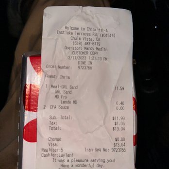 Chick-fil-A - Fast Food Near Me - Chula Vista, California Chick-fil-A - Fast Food Near Me - Chula Vista, California