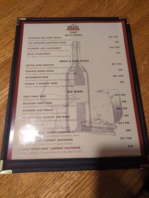Menu photo 1 Bella's Olathe Olathe, KS Menu photo 1 Bella's Olathe Olathe, KS