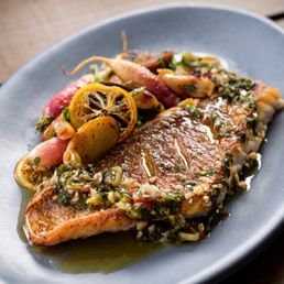 Seared Red Snapper