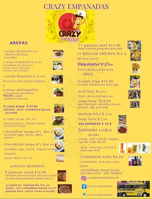 Menu photo 6 Crazy Empanada San Ramon, CA