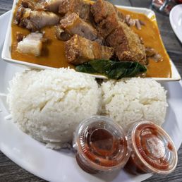 Crispy Pork Kare Kare only Crispy Pork Kare Kare only