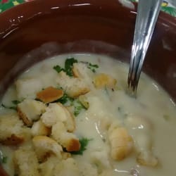 Olimpic Lanches - Creme de batata com Bacon e calabresa