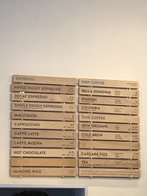 Menu photo 6 Blue Bottle Coffee - Bryant Park New York, NY