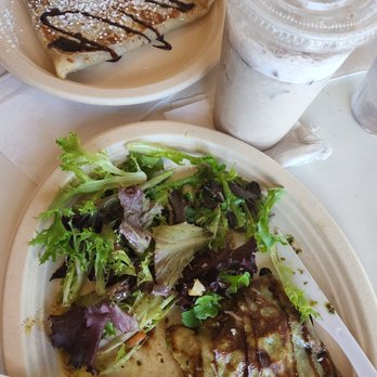 Crepe Crazy - Nutella crepe and the caprese crepe! - Creperies Near Me - Austin, Texas