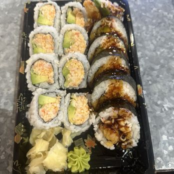 Ginzaro Sushi - California Roll and Shrimp Tempura Roll - Sushi Bars Near Me - Dallas, Texas Ginzaro Sushi - California Roll and Shrimp Tempura Roll - Sushi Bars Near Me - Dallas, Texas