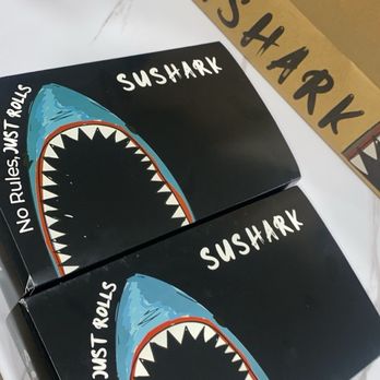 Sushark - To go, each roll gets its own box - Sushi Bars Near Me - Tampa, Florida