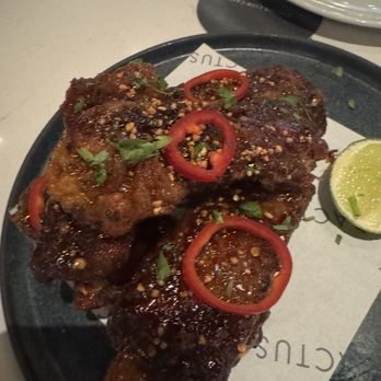 Cactus Club Cafe - Sticky ribs - Cocktail Bars Near Me - Boston, Massachusetts