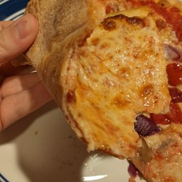 Thin-ish crust Thin-ish crust