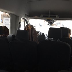 Gerardo's Transportation - I just took a pic of the inside of van. Be aware , they still have the old fleet so you might get the new on or the old fleet.