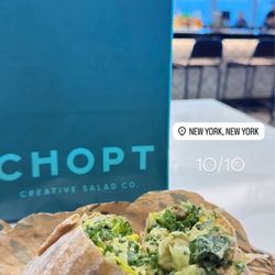 Chopt - Chicken Cesar Wrap