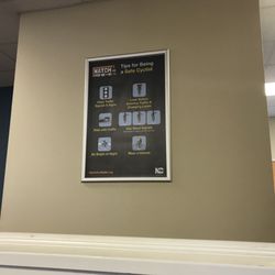 NC Division of Motor Vehicles- DMV - Watch for me NC cycling safety poster