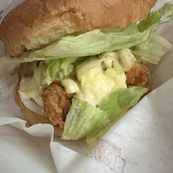 Steve's Chicken - Egg chicken sandwich. Kinda messy and a little sweet. Chicken itself was good! - Chicken Wings Near Me - Aiea, Hawaii Steve's Chicken - Egg chicken sandwich. Kinda messy and a little sweet. Chicken itself was good! - Chicken Wings Near Me - Aiea, Hawaii