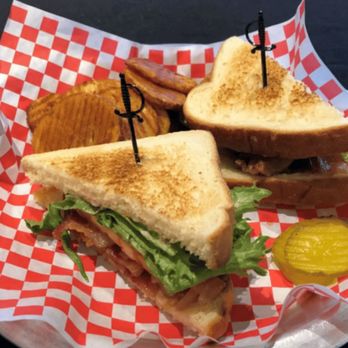 Peanut Farm - The BLT came with soggy fries, was cold & not crispy & the bacon was so hard & rubbery I couldn't even eat the sandwich! - American Near Me - Anchorage, Alaska