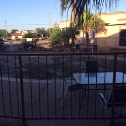 Beeville Executive - This is where the pool used to be. It's like a pool graveyard.