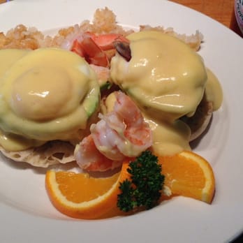 Nichols West - Shrimp & Avocado Benedict - New American Near Me - Congress, Arizona Nichols West - Shrimp & Avocado Benedict - New American Near Me - Congress, Arizona