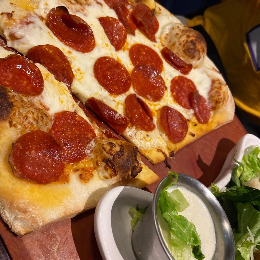 Maggie McFly's | Albany - 1/2 Pizza and 1/2 Salad - New American Near Me - Albany, New York Maggie McFly's | Albany - 1/2 Pizza and 1/2 Salad - New American Near Me - Albany, New York